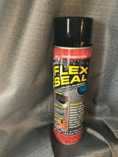 NEW Flex Seal FSR20 Spray Rubber Sealant Coating 14-oz  Black WATER RESISTANT