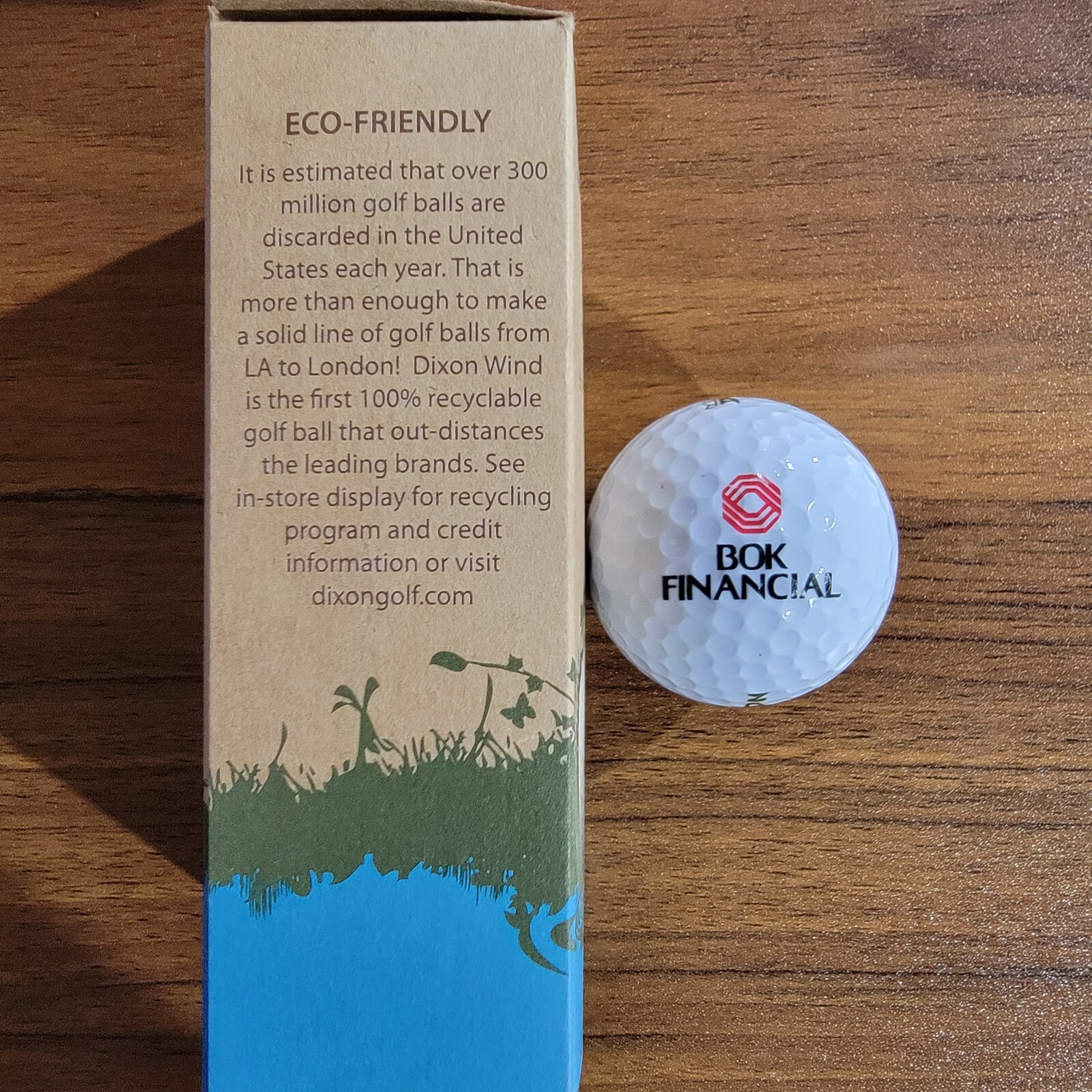 Brand New Dixon Wind EcoFriendly Golf Balls Extreme Distance 3