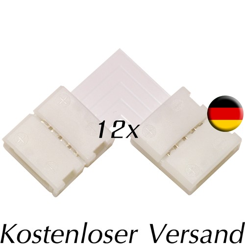 Eckverbinder für RGB LED 90° Winkel "L" Form Schnellverbinder Verbinder Adapter - Picture 8 of 8