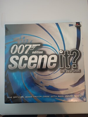James Bond Scene It 007 Edition DVD Trivia Game Real Movie Clips (2004) Sealed