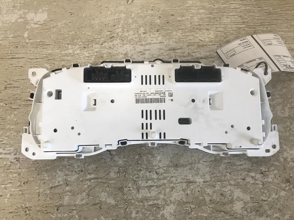 Used Speedometer Gauge fits: 2014 Jeep Wrangler cluster Sahara Polar package 100 - Image 2 of 4