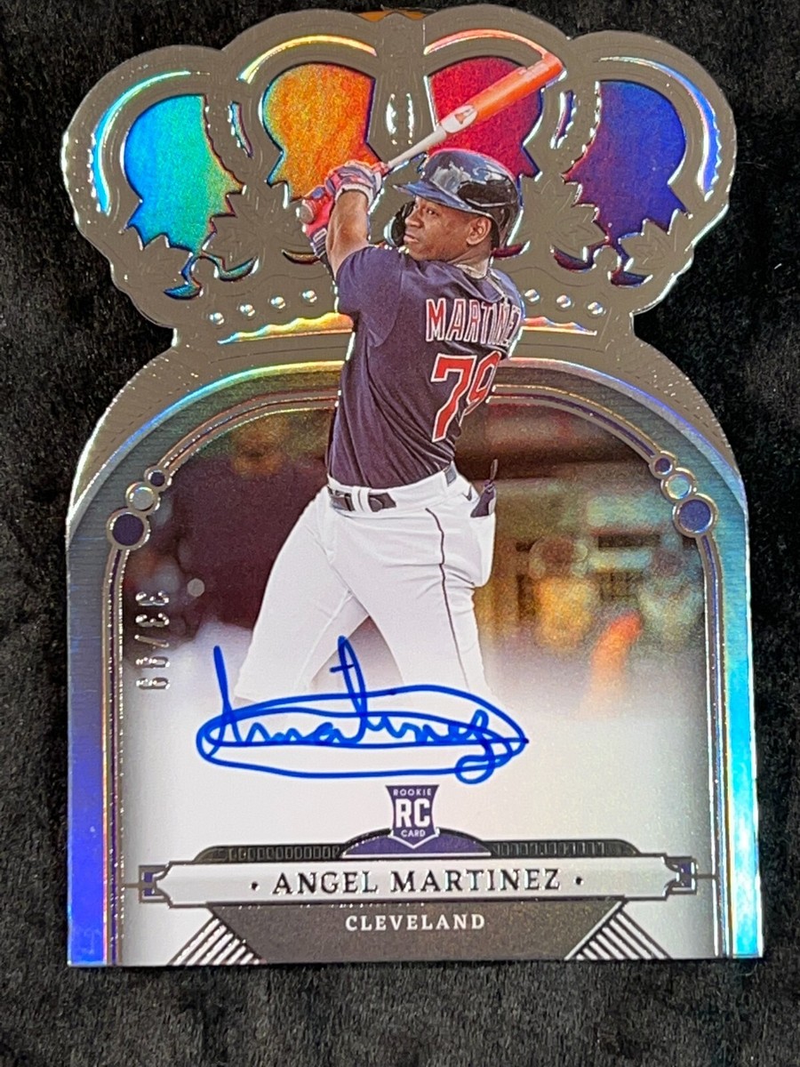 ANGEL MARTINEZ PANINI PRIZM auto 自筆 MLB 2023 Panini crown signatures ROOKIE AUTO Angel Martinez 33
