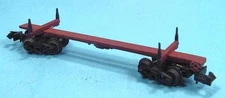 N SCALE 40' SKELETON LOG CAR 3 PACK KIT WISEMAN MODEL SERVICES #NLOGCARS 