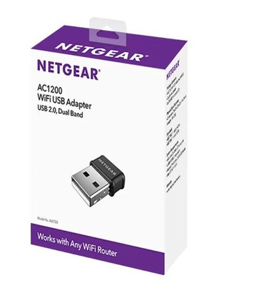NETGEAR AC1200 WiFi USB Adapter A6150 NEW