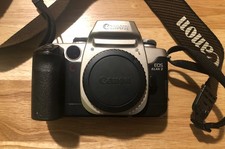 Canon EOS Elan II 35mm SLR Film Camera Body Only W/Bag