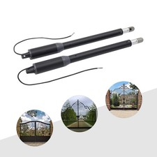 Electric Automatic Arm Dual Swing Gate Opener Heavy Duty Kit Remote Control NEW