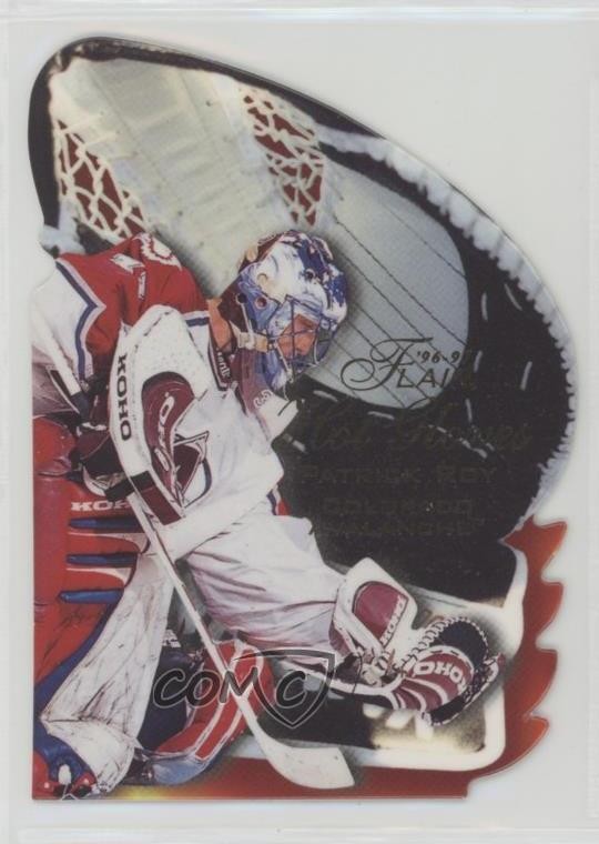 1996-97 Flair Hot Gloves Patrick Roy #10 HOF 06tj