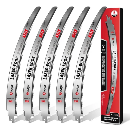 Wood Pruning Reciprocating Saw Blades 15 Inch, Arc Edge SK5 Japanese Teeth Pruni - Picture 1 of 8