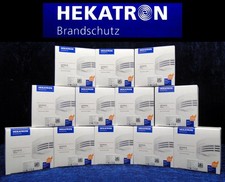 12x HEKATRON GENIUS Plus Rauchwarnmelder, NEU OVP, 10-Jahres Batterie & Klebepad