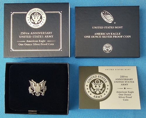 2025-W ASE 250th ANNIVERSARY OF THE ARMY PRIVY PF70 A/R MERCANTI/GAUDIOSO - Picture 3 of 3