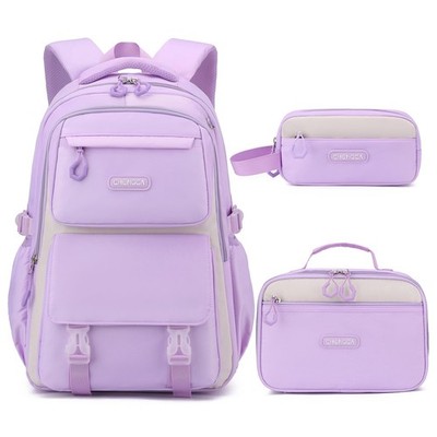 Girls Backpack Large Capacity 18.5x7.48x12.59 inches for Teen Girls - School