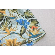 Tommy Bahama Swim Trunks Mens XL Blue Floral Mesh Liner Board Shorts EUC