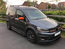 Frontlippe Frontspoiler schwarz glanz für VW Caddy 3 (SA) Facelift ab 2015 + ABE
