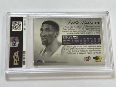 PSA 8 SCOTTIE PIPPEN 1998 FLAIR SHOWCASE | eBay