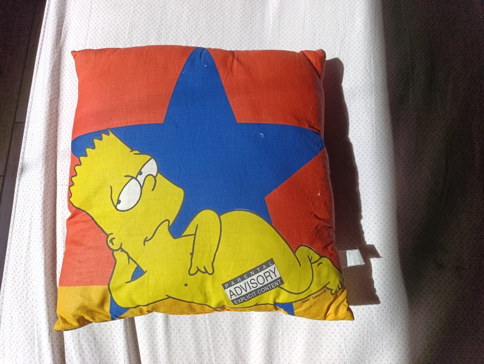 Cuscino Vintage The Simpsons Bart 1999 Originale