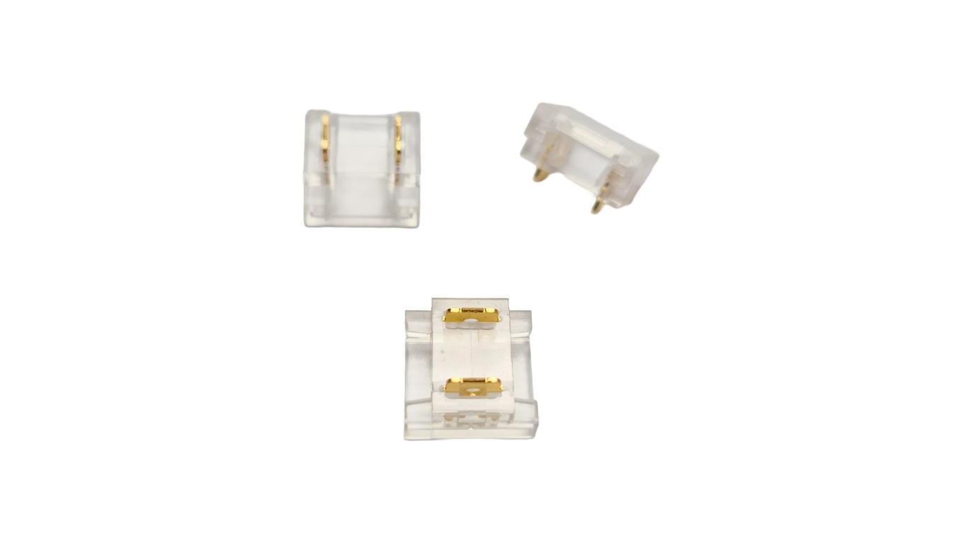 LED COB/SMD Connector 8mm 2 Pin Tape/Band 10pcs LSZ3208