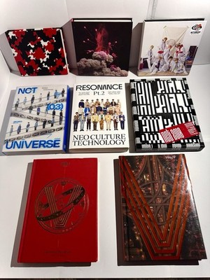 NCT, NCT 127, NCT Dream, WayV Album Photobook Set Bundle *No CDs* Some Inserts