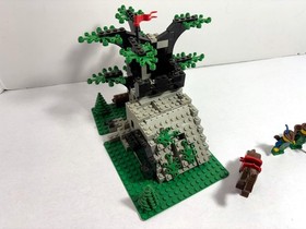 LEGO Castle: Camouflaged Outpost 6066 (1987)  Retired. Lot A