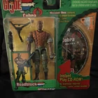 Hasbro G.I. Joe Spy Troops Roadblock Action Figure 2003 w/ Mission Disc Rifle