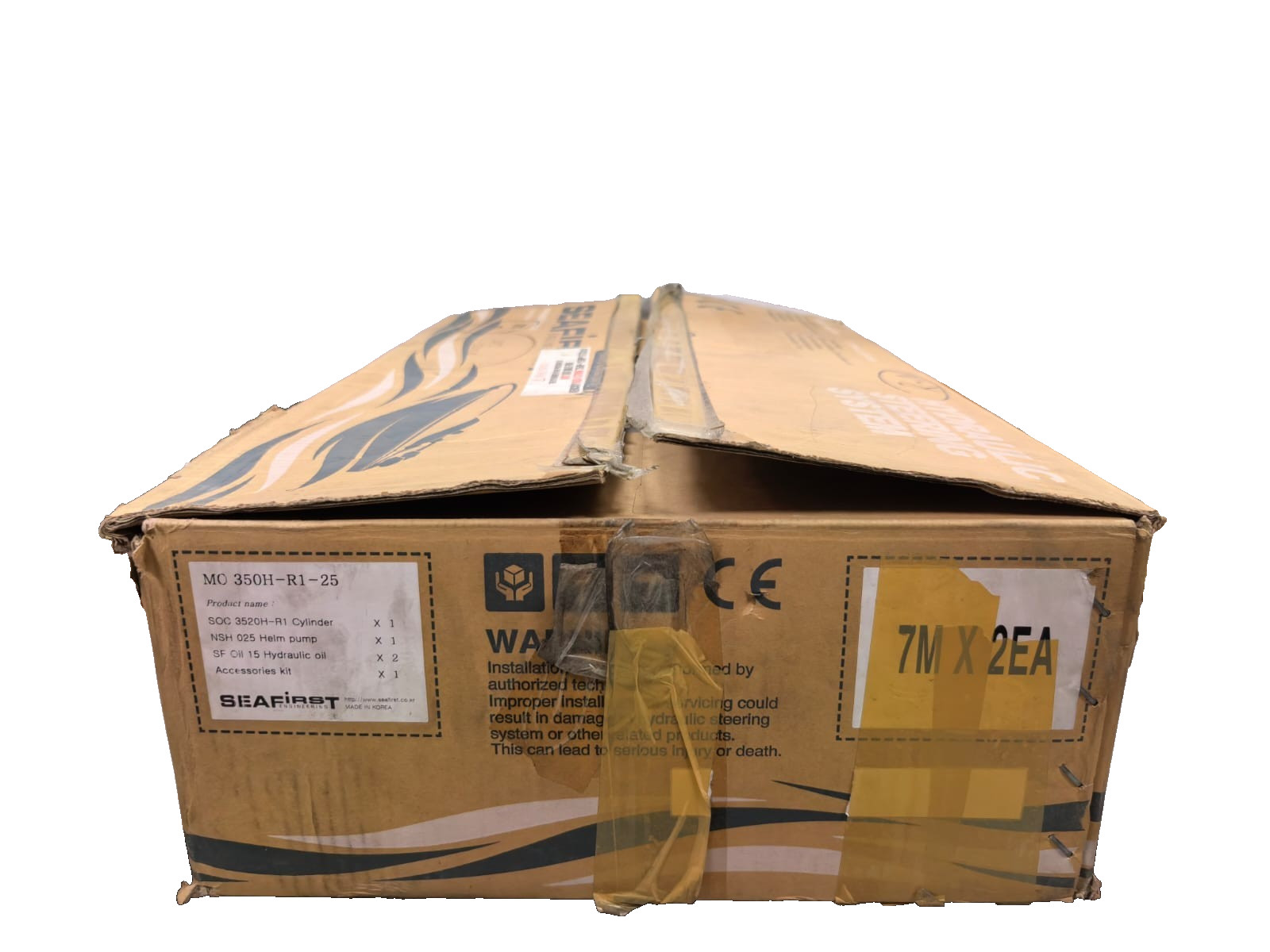 SEAFIRST MO 350H-R1-25 SEAFIRST MO 350H-R1-25 HYDRAULIC STEERING KIT 22
