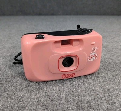 Fujiya Milky Peko Chan Film Camera Toy RARE PINK