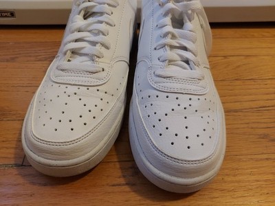 Nike White Leather Casual Men's Sneakers size 9