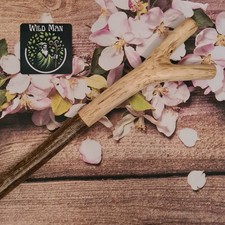 Handmade Rustic wooden Thumb Stick, walking stick, Hiking Pole.