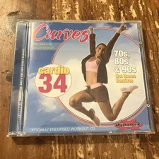 Curves Cardio 34 CD 70s 80s 90s Hot Dance Remixes All 140 BPM