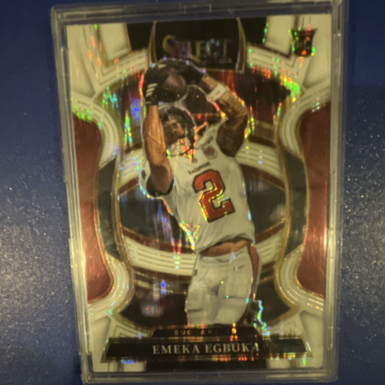 Panini 2025 Select Concourse Emeka Egbuka #37 Rookie /199 NFL Card Buccaneers