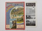1940s antique WHITE MOUNTAINS nh VIEW BOOK & NATIONAL FOREST MAP BROCHURE lot — photo 1
