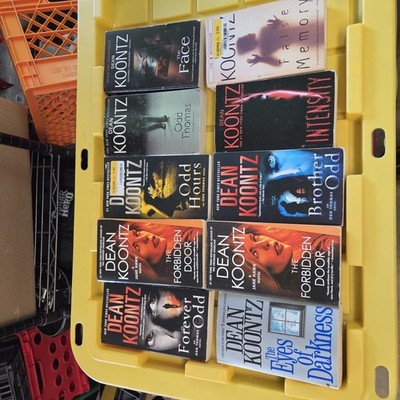 Dean Koontz PB Lot of 10 Odd Face Forbidden Memory Darkness