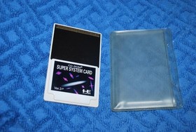 PC Engine Hu Card Super System Card Japan Region