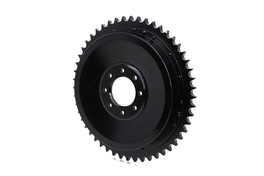 Черный задний тормозной барабан подходит для Harley Davidson - Изображение 2 из 3