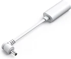 Ring USB-C to Barrel Plug Adapter for Solar Panels and white 