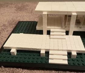 Lego 21009 Architecture Farnsworth House Frank Lloyd Wright Complete Set no Box