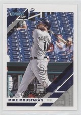 2019 Panini Donruss Holo Back 77/99 Mike Moustakas #186 sh7
