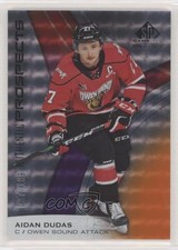 2019-20 Upper Deck SP Game Used CHL Edition Orange 37/199 Aidan Dudas #51 o1h