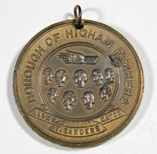 GB  Borough of Higham Ferrers 1897 Diamond  Jubilee  Medal (04778)