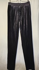 Dolce & Gabbana Black Velvet House Pants Men's Trousers Excellent Condition 32"