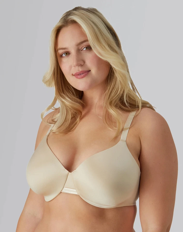 Bali One Smooth Bra Smoothing & Concealing U Underwire Contour Full Coverage NWT