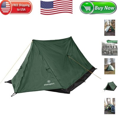 Stansport Scout 2 Person Lightweight Camping Tent - Easy Setup & Water Resistant