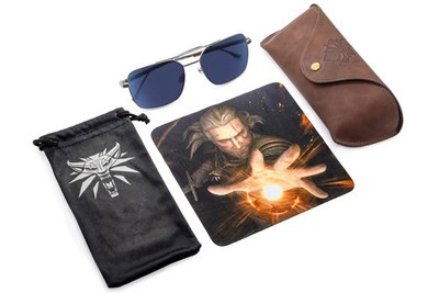 Gunnar Optiks x The Witcher White Wolf Geralt Glasses Block 100% UV Official NIB