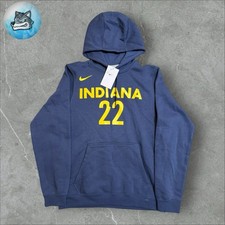 Nike Indiana Fever Caitlin Clark Hoodie Sweatshirt Mens Medium Pullover Fleece