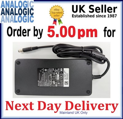 FÜR DELL ALIENWARE 17 ALW17C-D1738S 240W NETZTEIL LADEGERÄT ADAPTER 7,4 X 5,0 MM