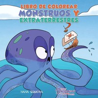 Libro De Colorear Monstruos Y Extraterrestres | Para NiñOs De 4 A 8 AñOs | Press