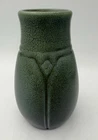 Rookwood 1921 Arts & Crafts Style #1825 Matte Blue Green Pottery Vase