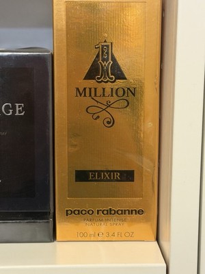 Paco Rabanne 1 Million Elixir Parfum Intense Spray, Regular Size 3.4 fl oz