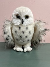 SPOTTED SNOW OWL Plush Douglas Cuddle Toy Animal 8"