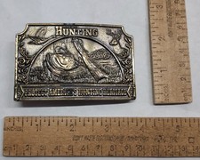 PETERSEN'S HUNTING - PROTECT AMERICA'S HUNTING HERITAGE - BUCKLE - listing 8993