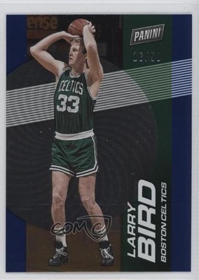 2023-24 Panini Player of the Day Blue 16/50 Larry Bird #89 HOF uk2